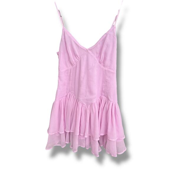 Abercrombie & Fitch Women's Pink Dress sz MP - Picture 1 of 8